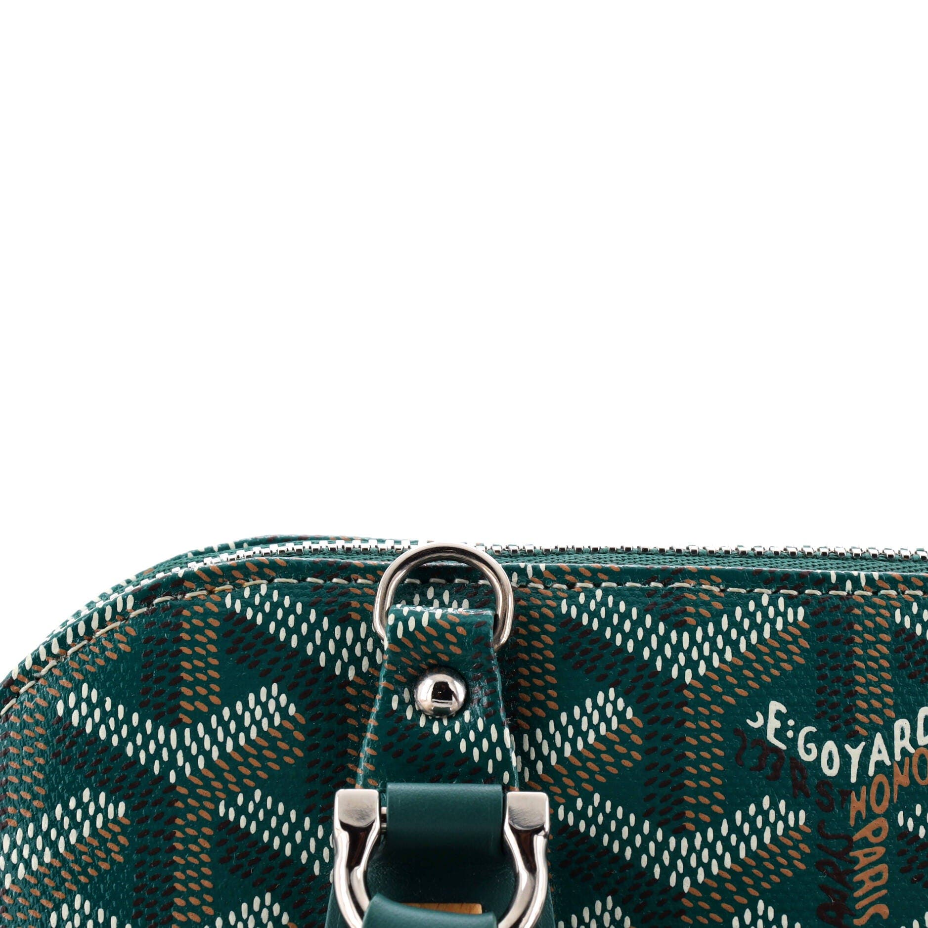Vendome Bag Coated Canvas Mini, Alternate, color, Green