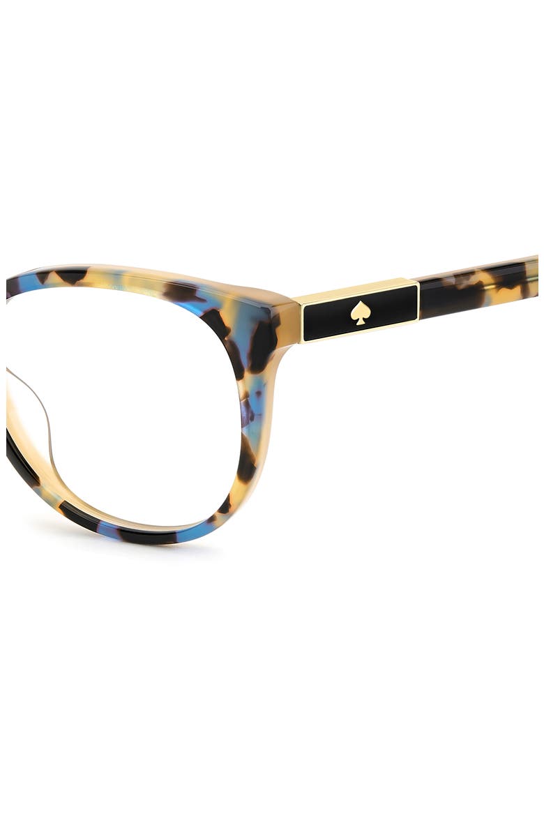 joshann 52mm oval optical glasses, Alternate, color, HAVANA MULTICOLOR