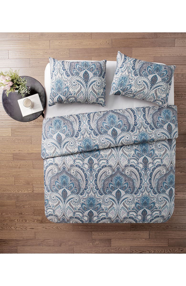 VCNY HOME Lawrence Damask Quilt Set - King, Alternate, color, 