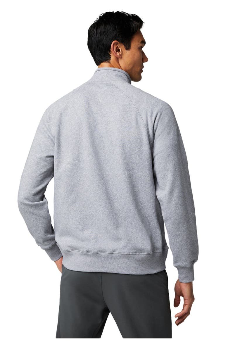 The Year Round Terry Quarter Zip, Alternate, color, Classic Grey Heather