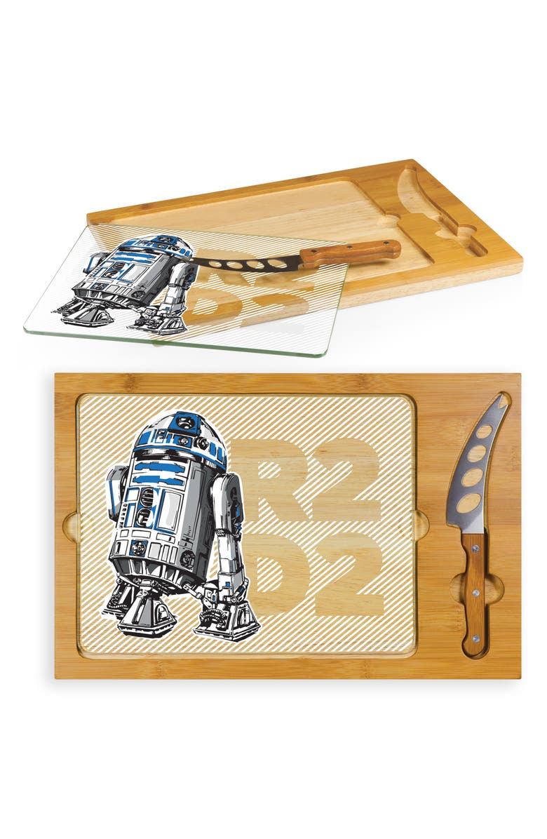 Toscana a Picnic Time Brand TOSCANA Icon - Star Wars<sup>™</sup> 3-Piece Cheese Board Set, Alternate, color, Brown