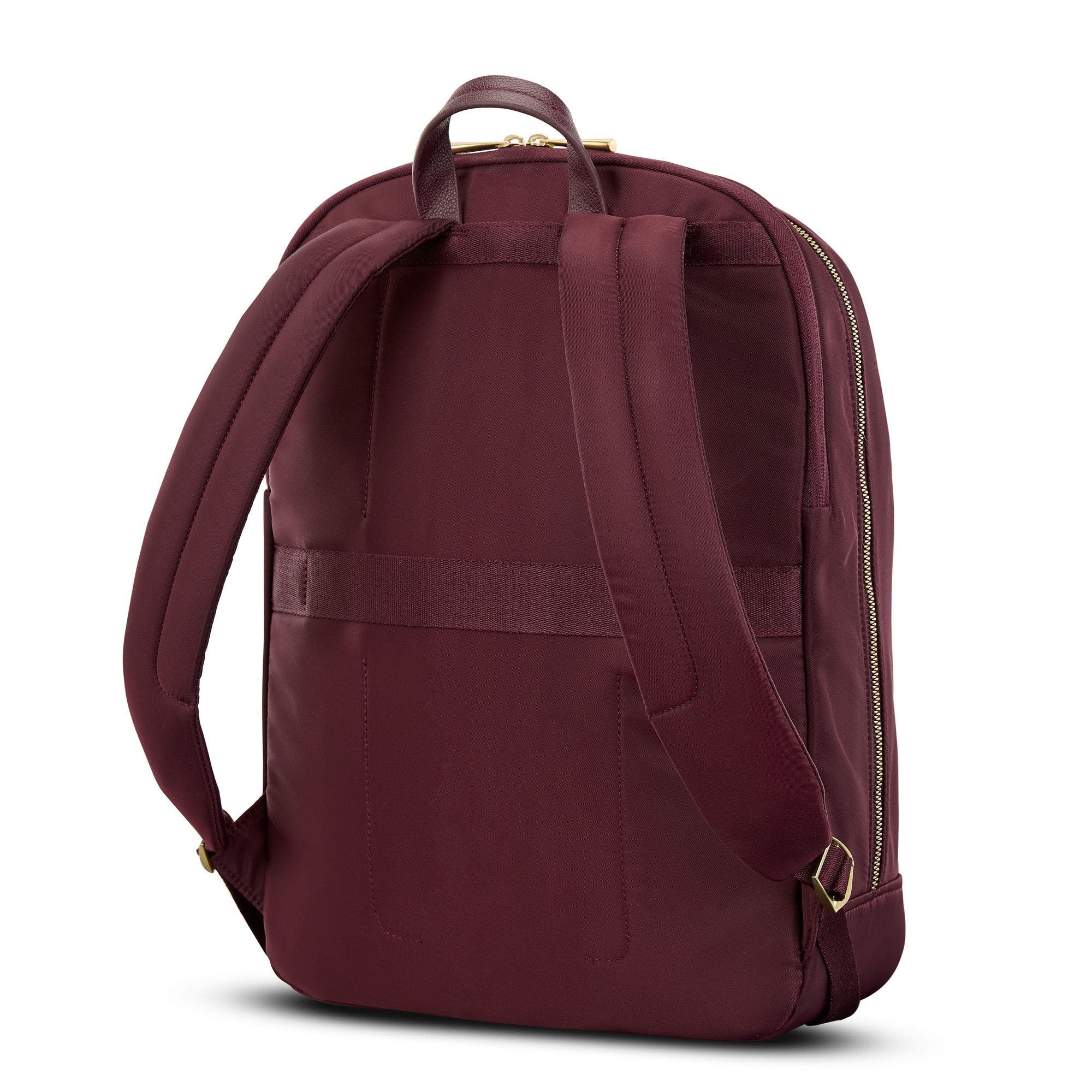 Mobile Solution 2 16" Essential Backpack with Laptop Compartment, Alternate, color, Merlot