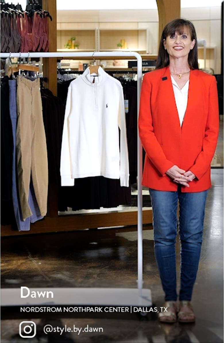 Kids' Estate Rib Half Zip Pullover, sales video thumbnail