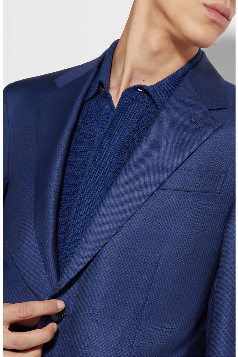 Centoventimila Couture Wool Suit, Alternate, color, POWDER BLUE