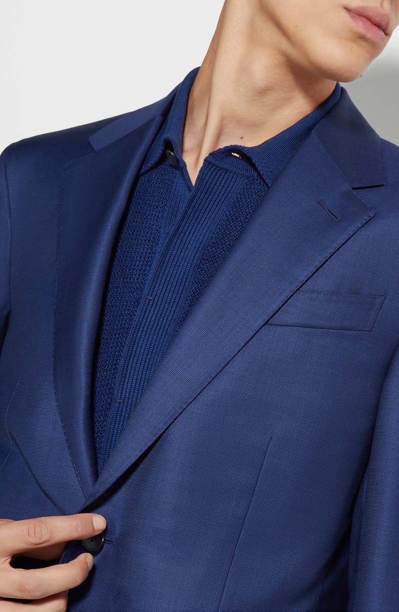 ZEGNA Centoventimila Couture Wool Suit, Alternate, color, Powder Blue
