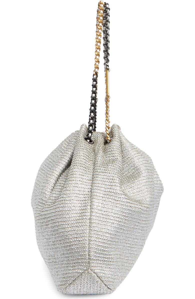 Rebecca Minkoff Metallic Leather Soft Tote, Alternate, color,