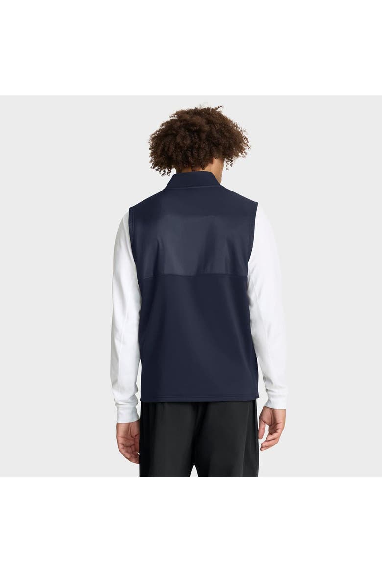 Men's Jordan Brand Navy Michigan Wolverines Primetime Victory Performance Full-Zip Vest, Alternate, color, Navy