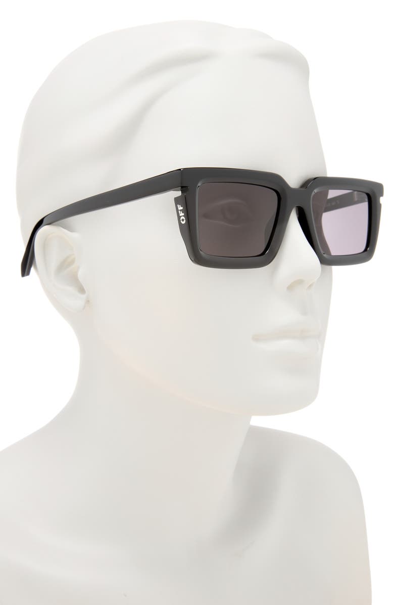 Off-White Tucson 52m Square Sunglasses, Alternate, color,