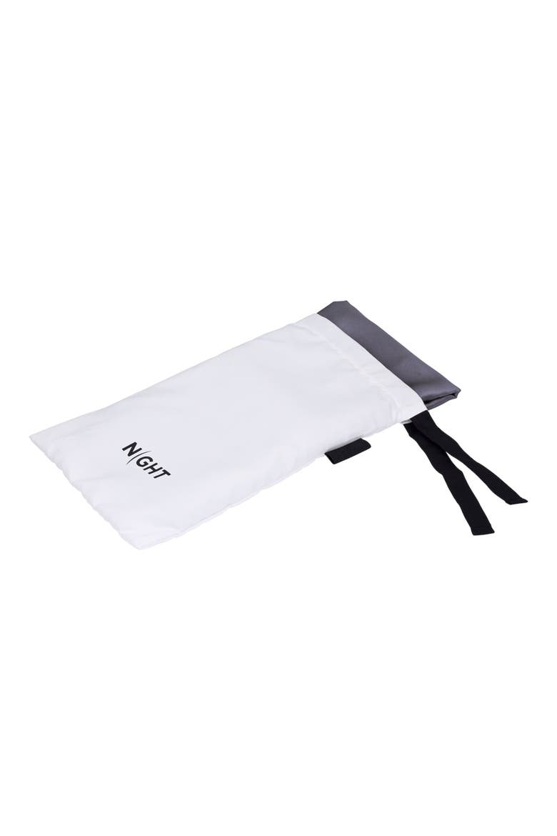 Trisilk™ Stretch Silk Pillowcase, Alternate, color, GUNMETAL