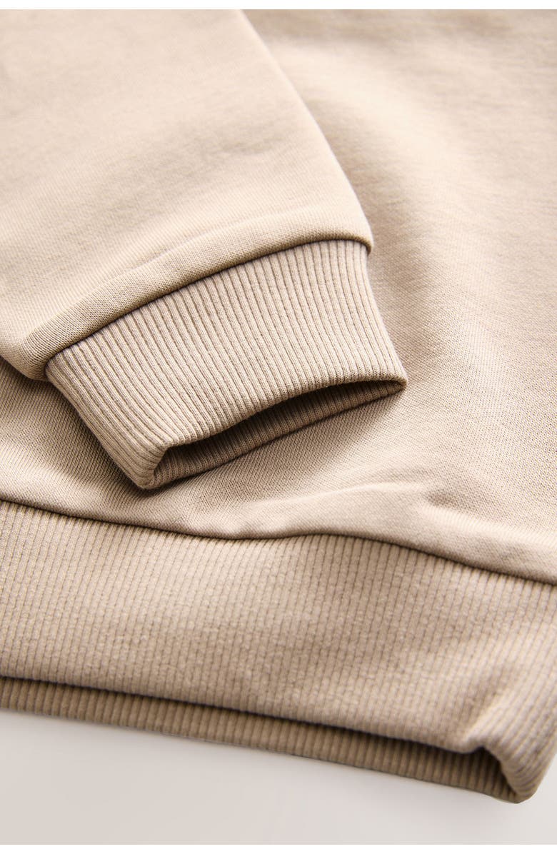 NEXT Kids' Crewneck Sweatshirt & Joggers Set, Alternate, color, Neutral