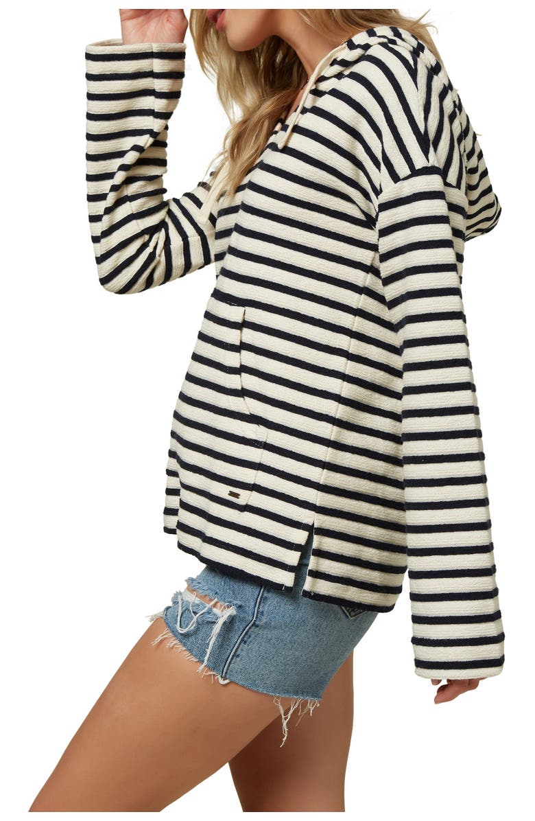 O'Neill Cancun Striped Hoodie Sweatshirt, Alternate, color, 