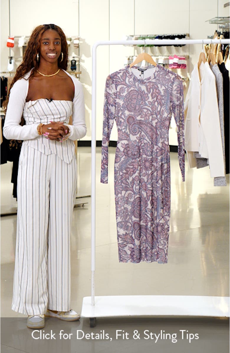 Hailee Body-Con Midi Dress, sales video thumbnail