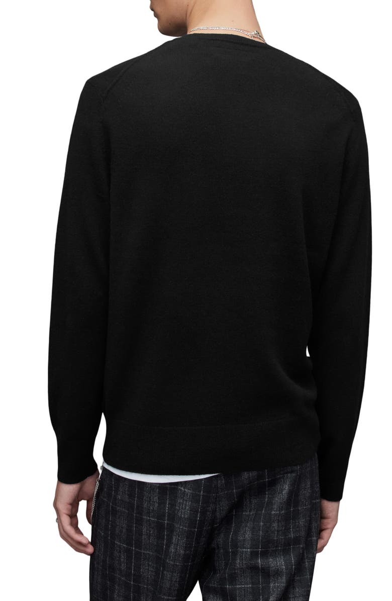 AllSaints Dalton Cashmere & Wool Crewneck Sweater, Alternate, color,