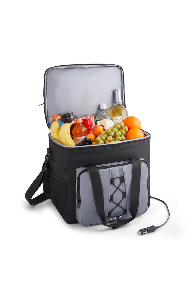 18L Electric Cooler Bag, Main, color, Black