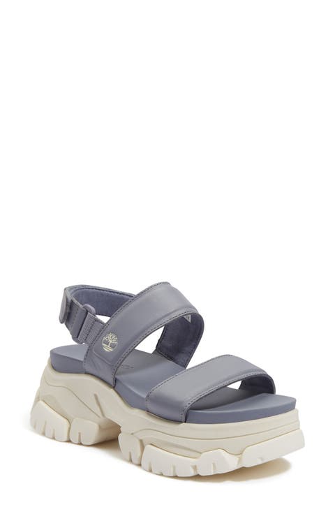 サンダル・ミュール TIMBERLAND Women Sandals TB0A4198 EIW Purple Womens-Adley-Way-Backstrap-