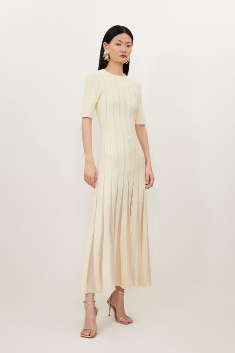 Karen Millen Petite Knitted Maxi Dress