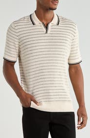 DKNY SPORTSWEAR Dyson Johnny Collar Polo