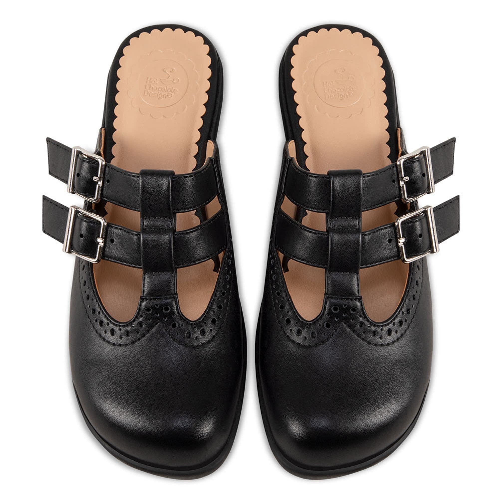 Blackout Women's Mary Jane Clogs, Alternate, color, Blackout