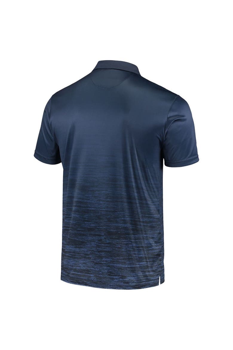 Men's Colosseum Navy West Virginia Mountaineers Marshall Polo, Alternate, color, Navy