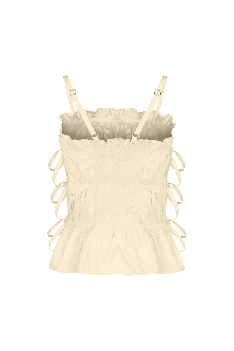 Emma Top, Alternate, color, Ivory