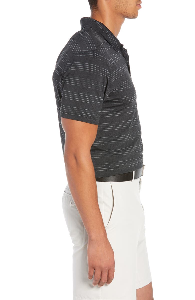 Nike Heather Stripe Dri-FIT Golf Polo, Alternate, color, 