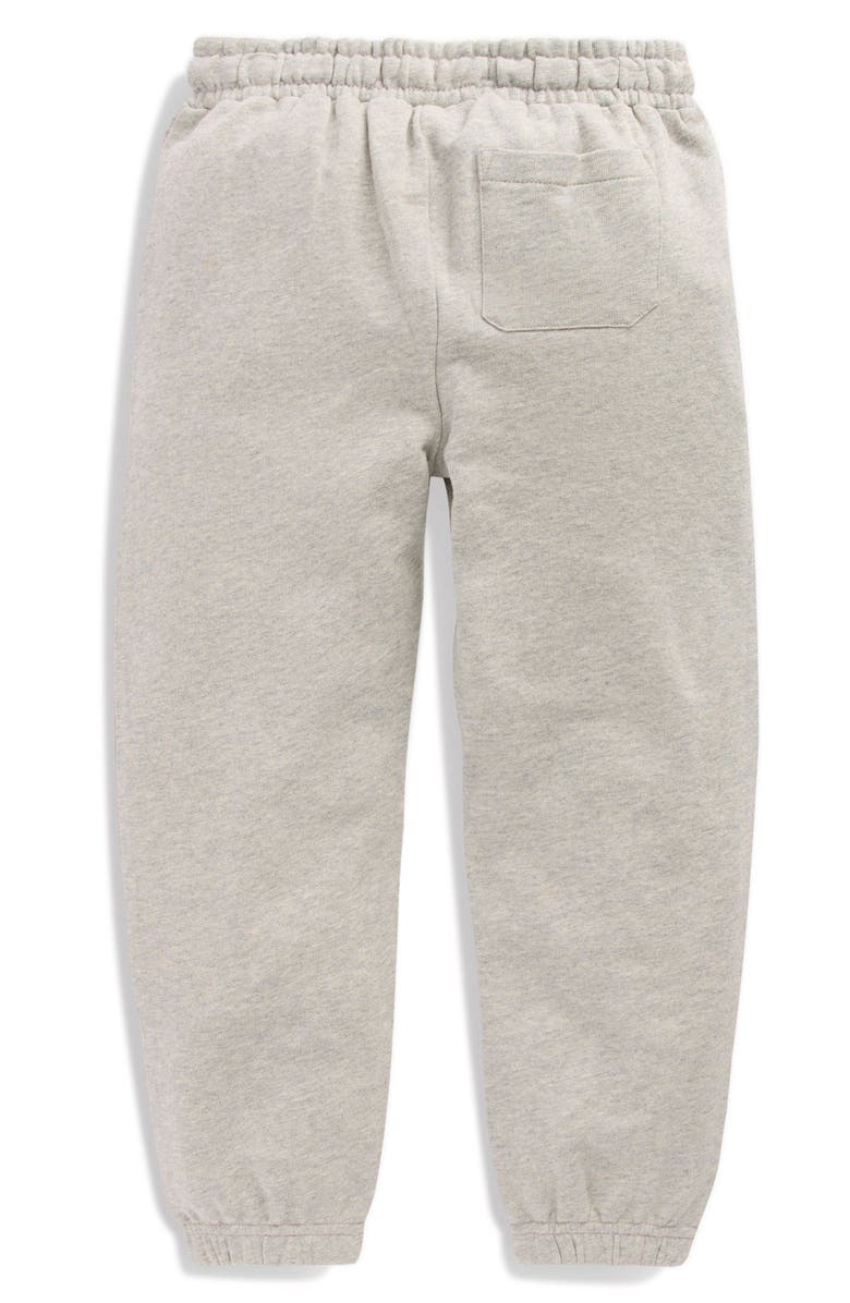 Mini Boden Kids' Badge Fleece Joggers, Alternate, color, Space Motifs