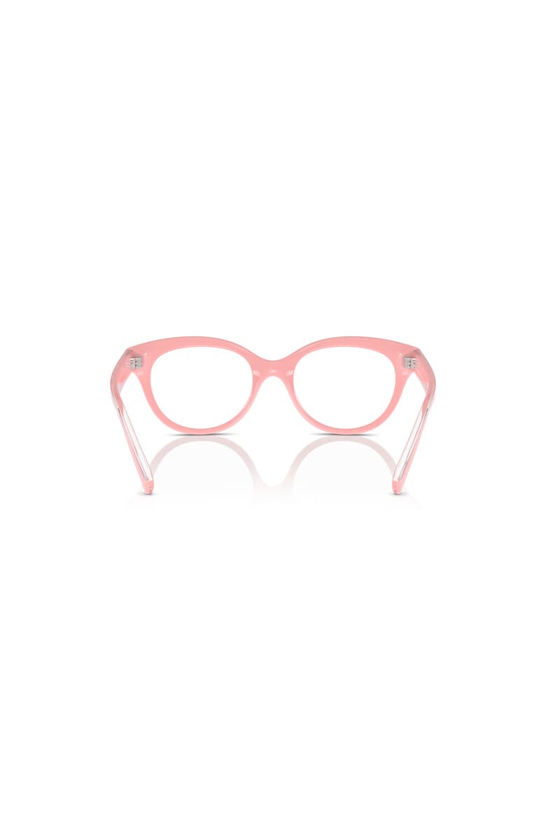 Dolce&Gabbana 48mm Phantos optical glasses, Alternate, color, Pink