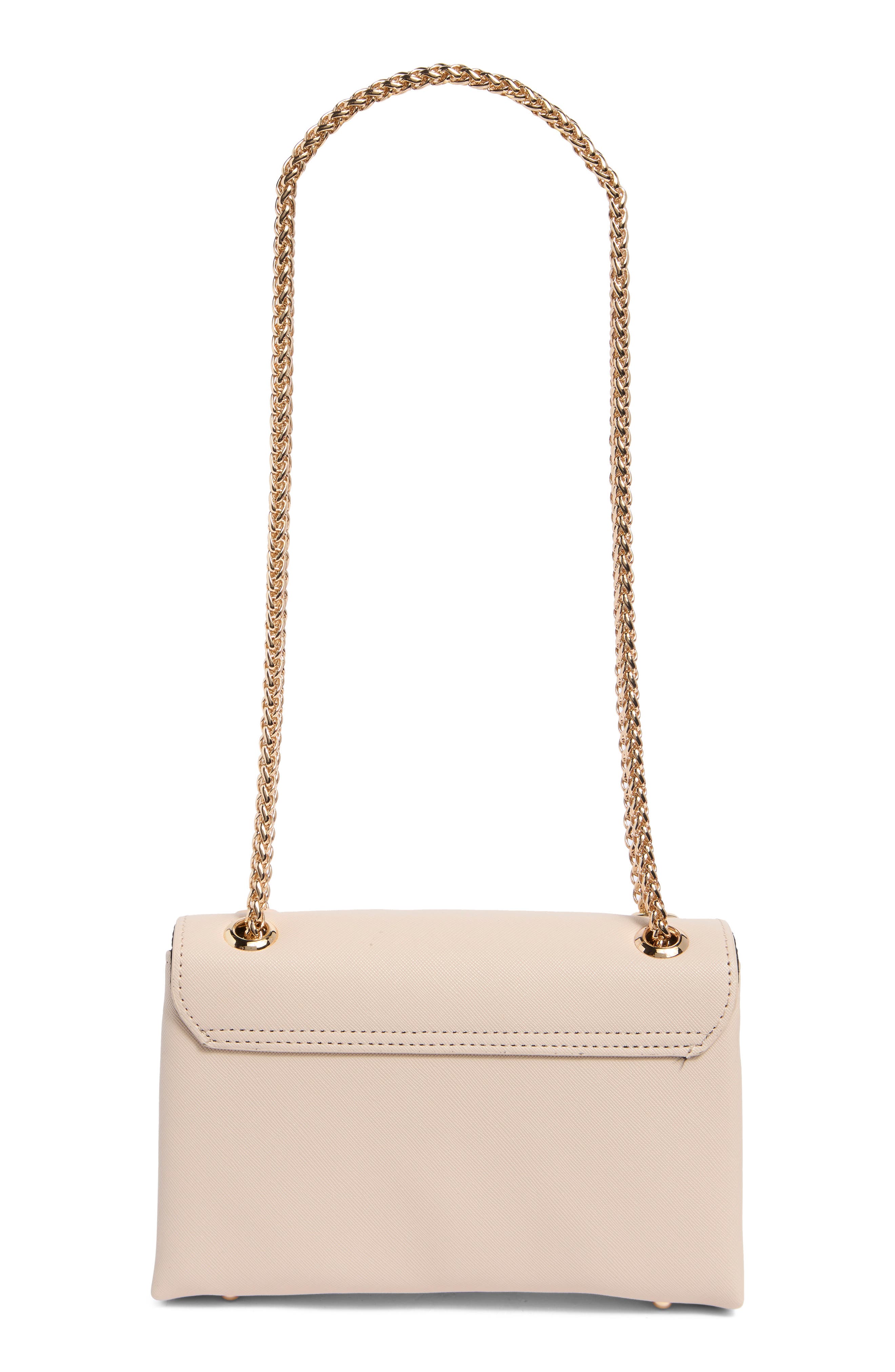 Erose Floral Flap Shoulder Bag, Alternate, color, BEIGE