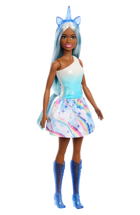 ® Unicorn Doll with Blue Hair