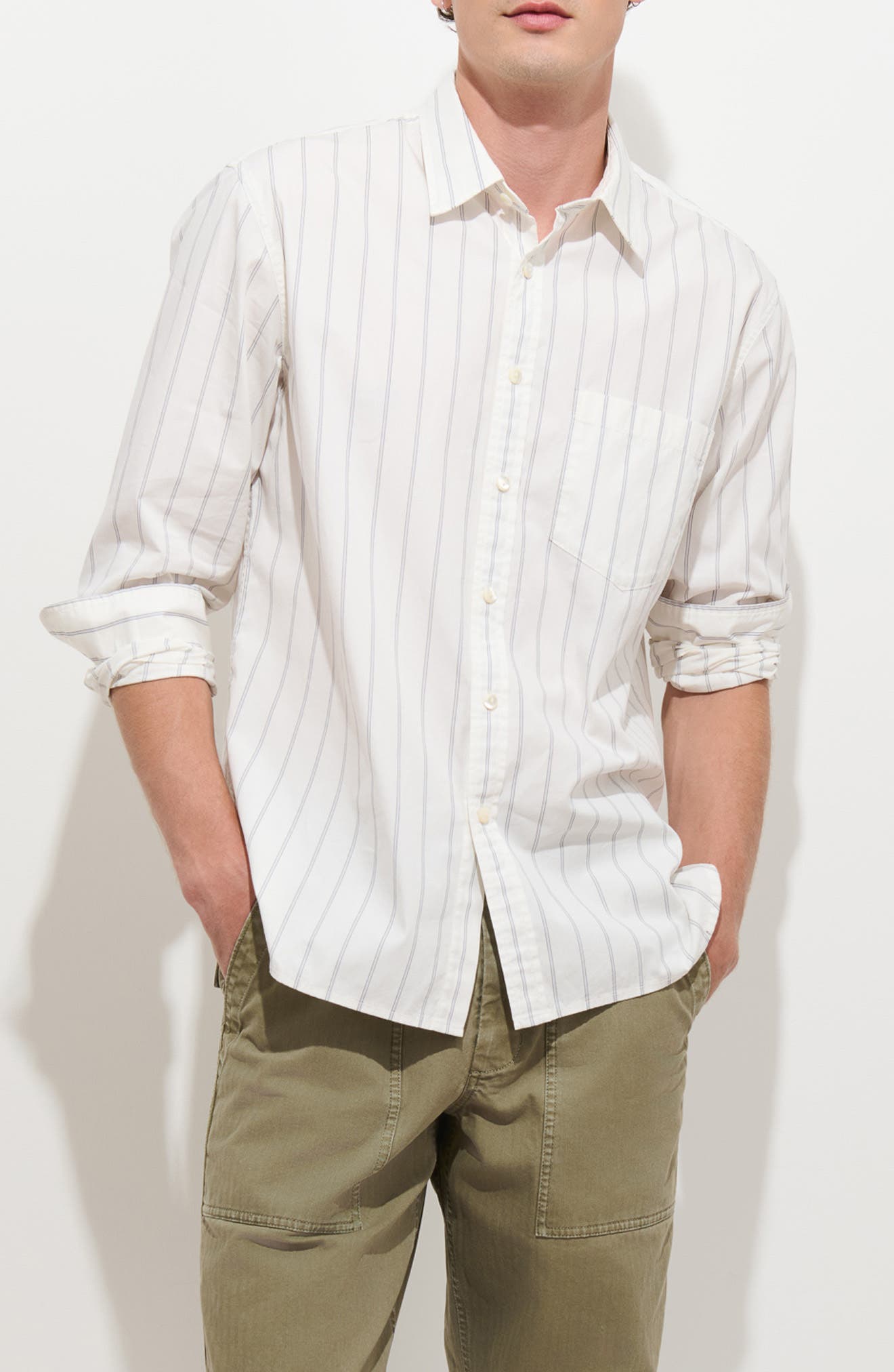 selected IVORY STRIPE