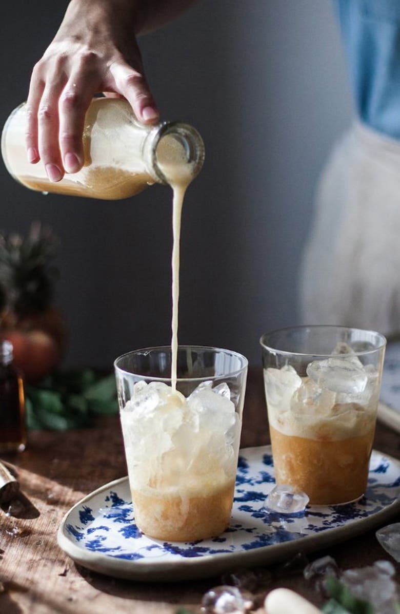 Farmhouse Pottery Small Set of 6 Drinking Glasses, Alternate, color, Clear