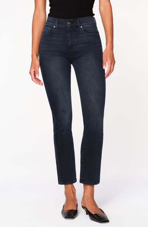 DL1961 Mara Instasculpt Mid Rise Ankle Straight Leg Jeans in Presage Ultimate 