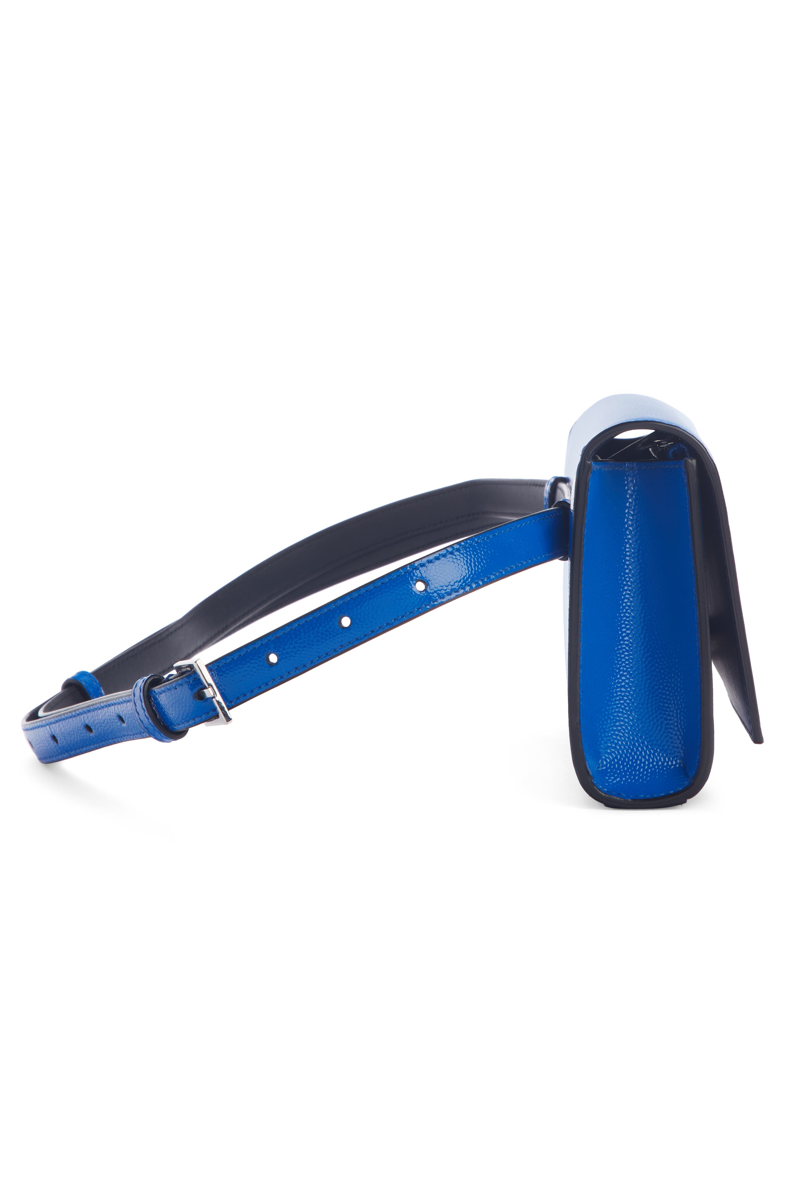 Saint Laurent Kate Leather Belt Bag, Alternate, color, 