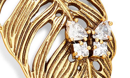 Kendra Scott Kayla Leaf Statement Drop Earrings