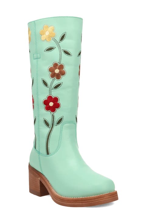 Bloom Embroidered Boot (Women)