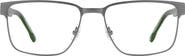 Carrera Eyewear 56mm Rectangular Optical Glasses