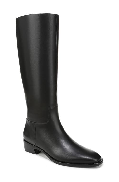 Vince Andes Knee High Riding Boot In Black