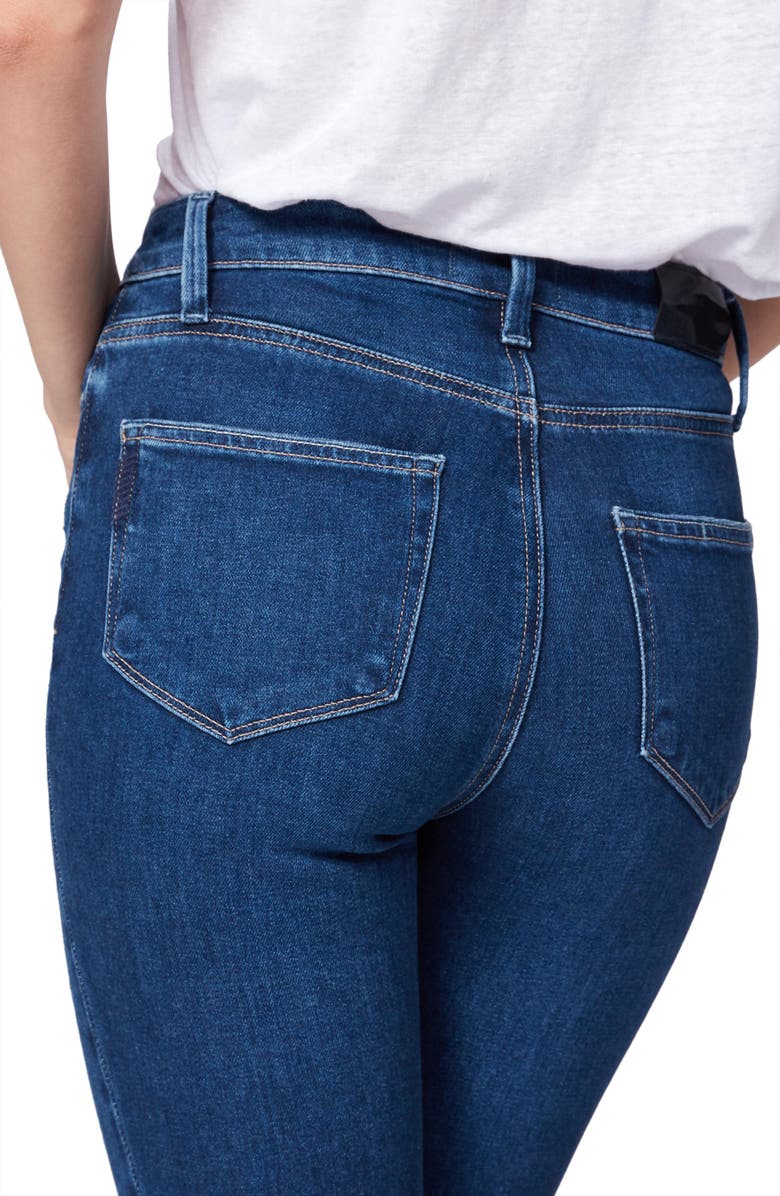 PAIGE Transcend Margot High Waist Ankle Skinny Jeans, Alternate, color, 