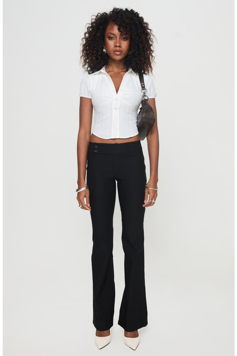 Sakshi Short Sleeve Button-Up Shirt, Alternate, color, WHITE