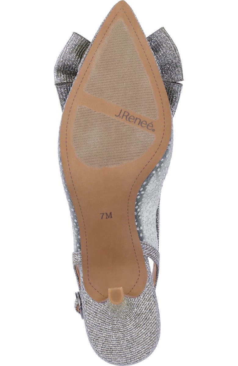J. Reneé Kadence Slingback Pump, Alternate, color, Pewter