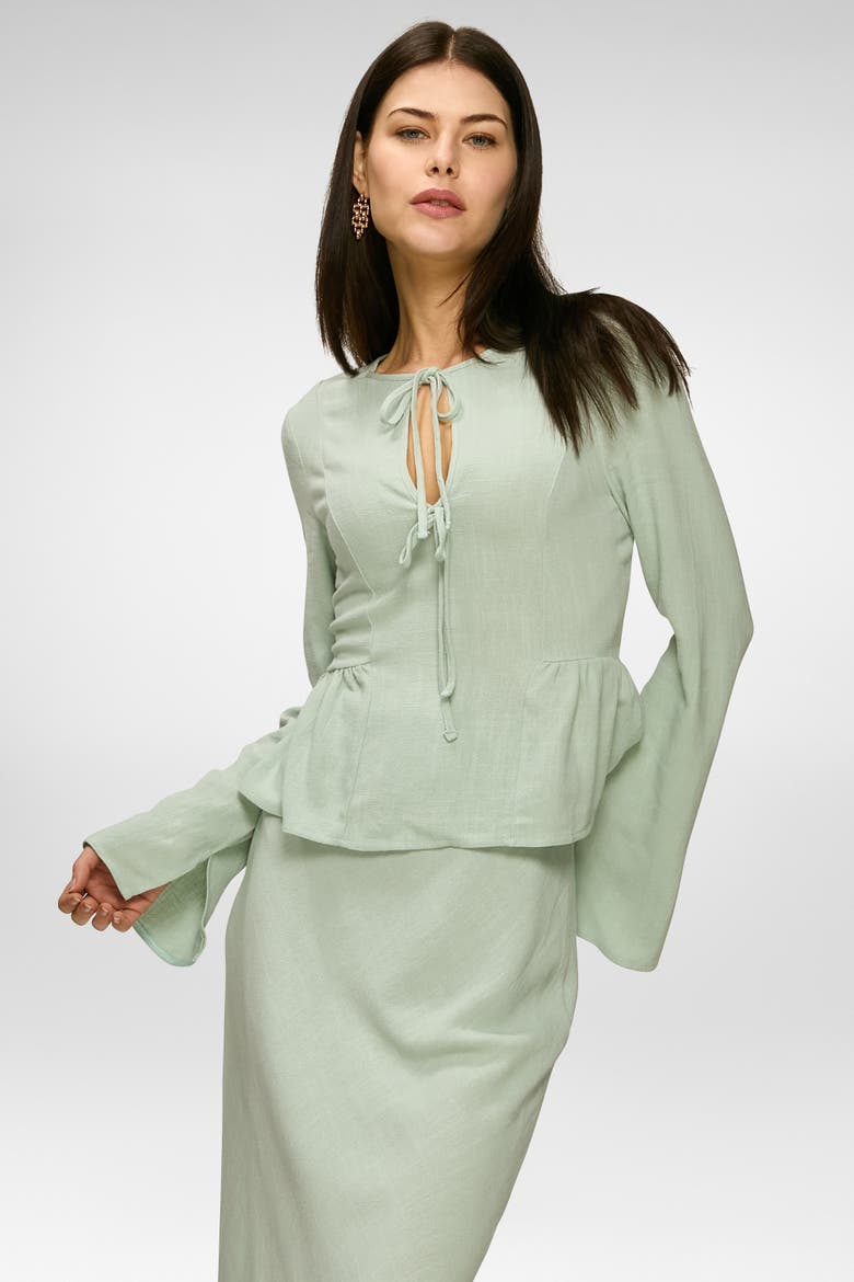 Lina Blouse, Main, color, Sage