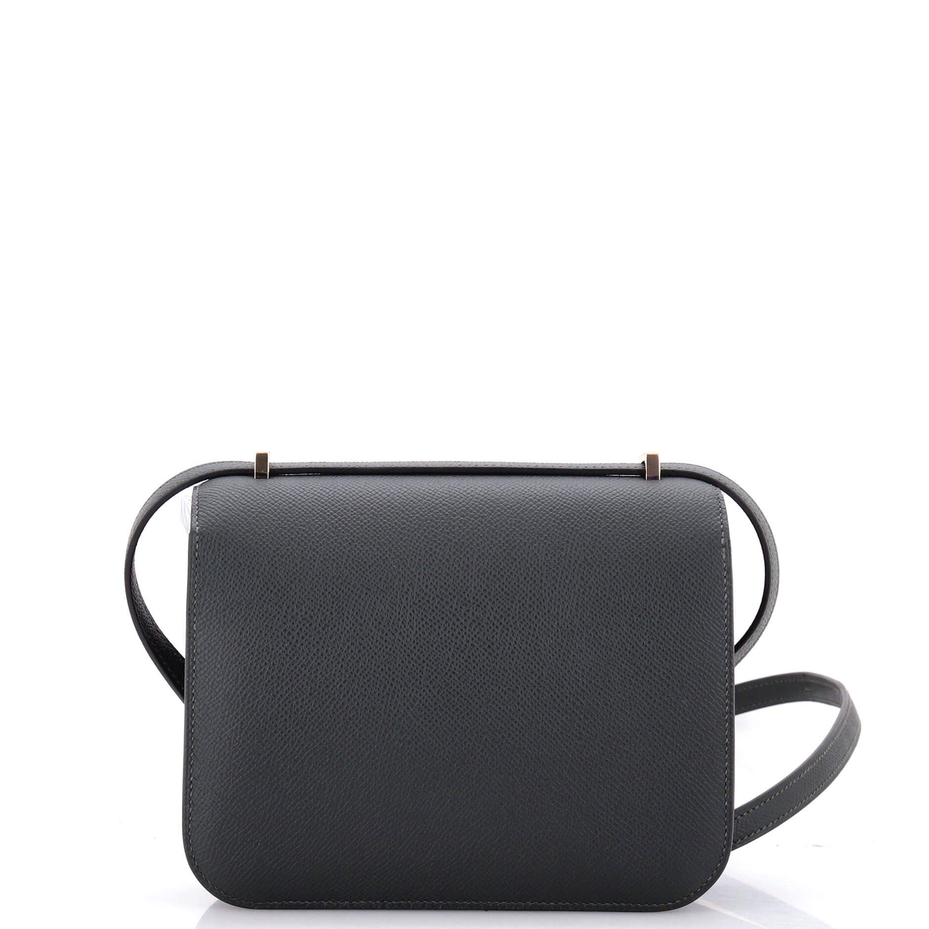 Pre-Owned Hermes Constance NM Bag Epsom 18, Alternate, color, Vert Fonce