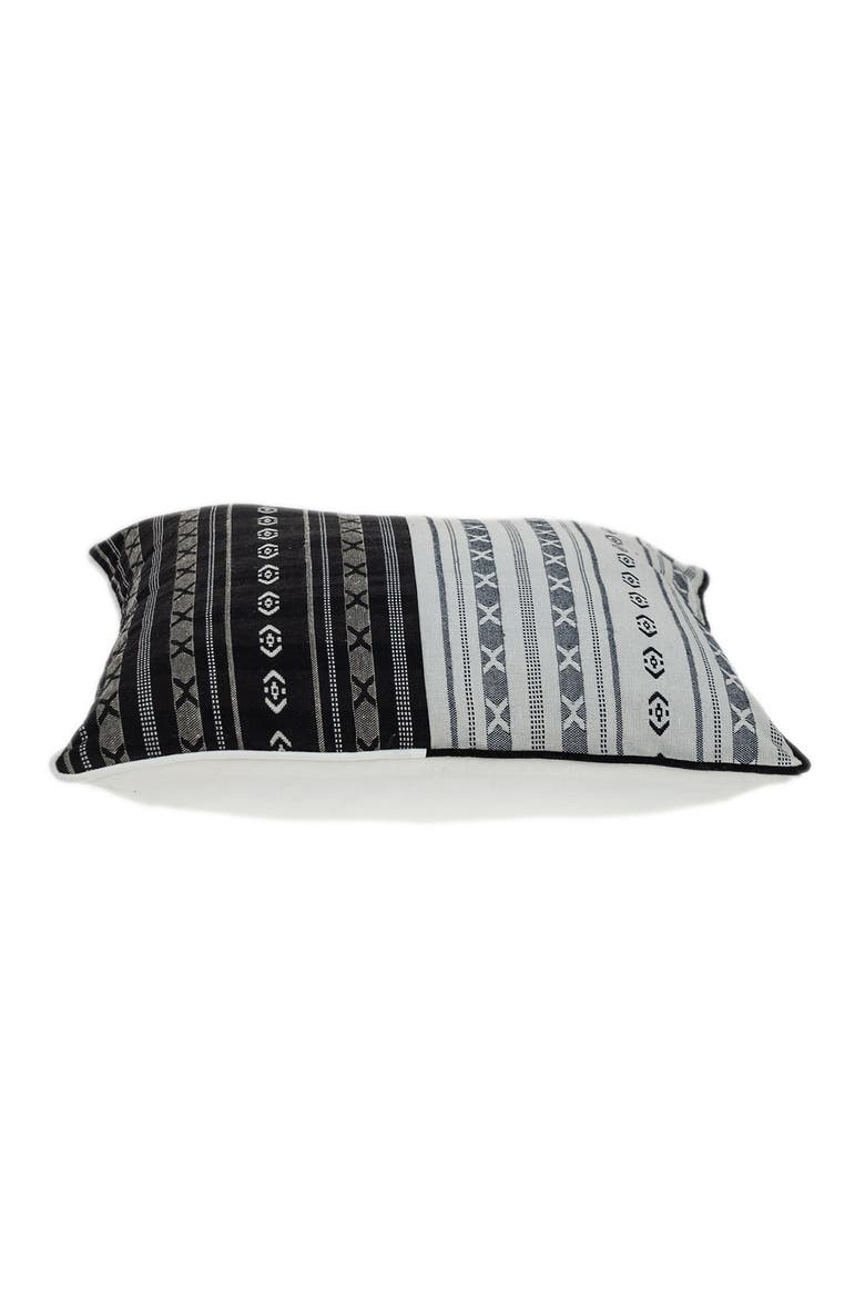 Max Transitional White Throw Pillow, Alternate, color, WHITE