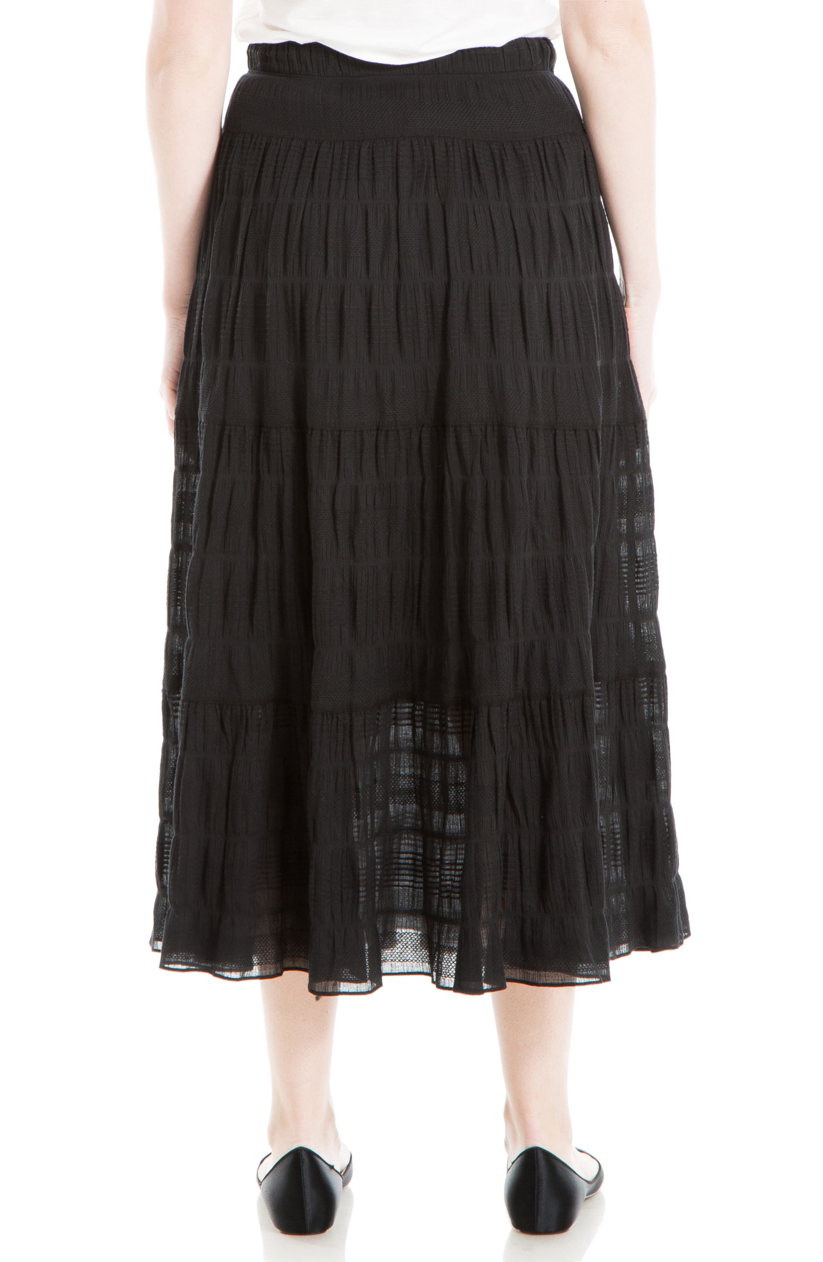 Textured Midi Skirt - image 2