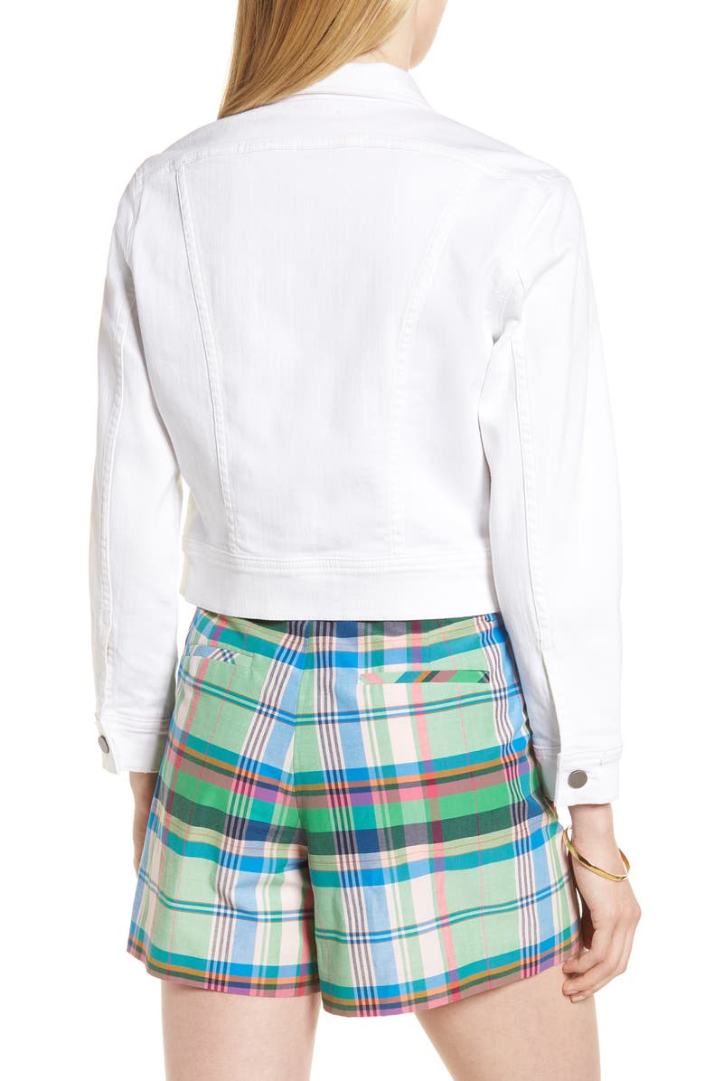 1901 White Denim Jacket, Alternate, color,