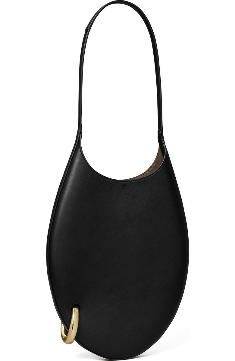 Tory Burch Small Pierced Leather Shoulder Bag, Main, color,