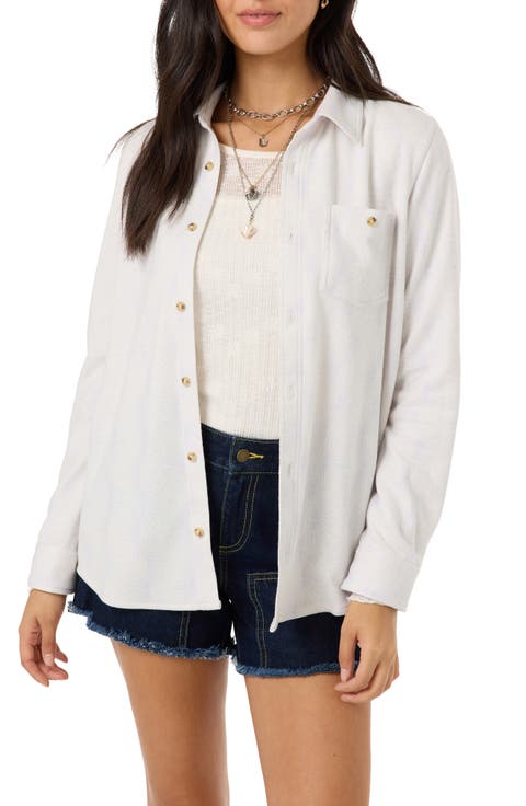 Jorgina Plaid Long Sleeve Knit Top