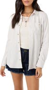 O'Neill Jorgina Plaid Long Sleeve Knit Top