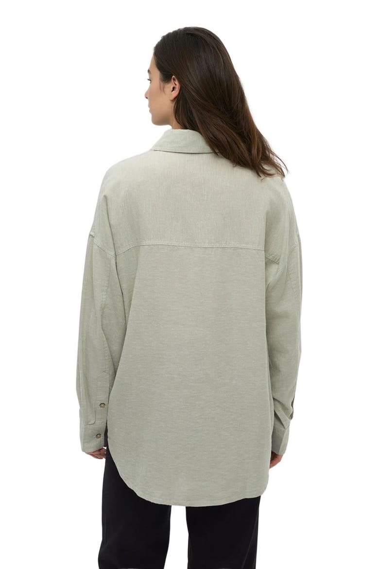 West End Shirt, Alternate, color, Light Moss