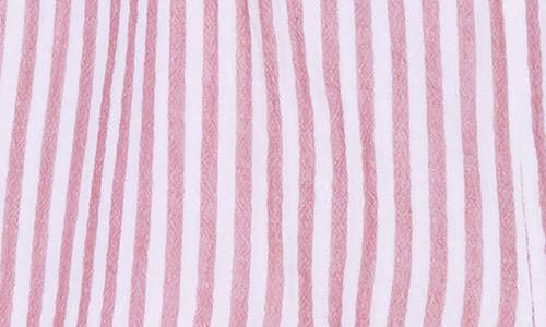 CASLON CASLON® STRIPE COTTON GAUZE PULL-ON SHORTS